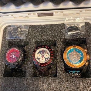 3 JT limited edition watches